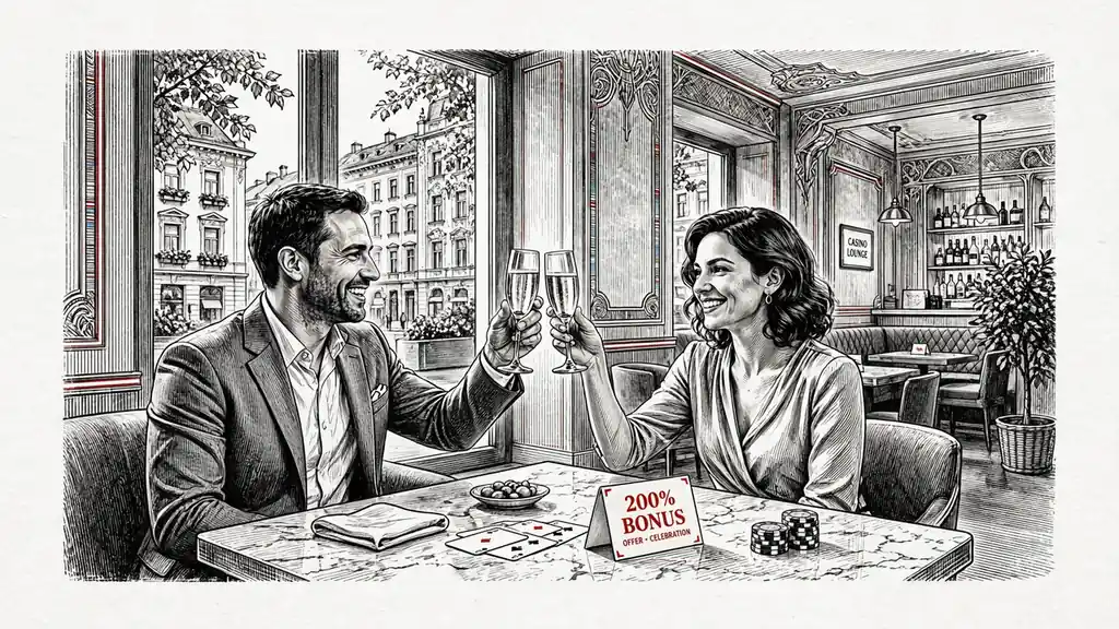 Online-Casino mit 200-%-Bonus in Österreich